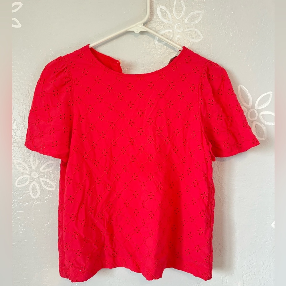 LOFT Bright Pink Blouse